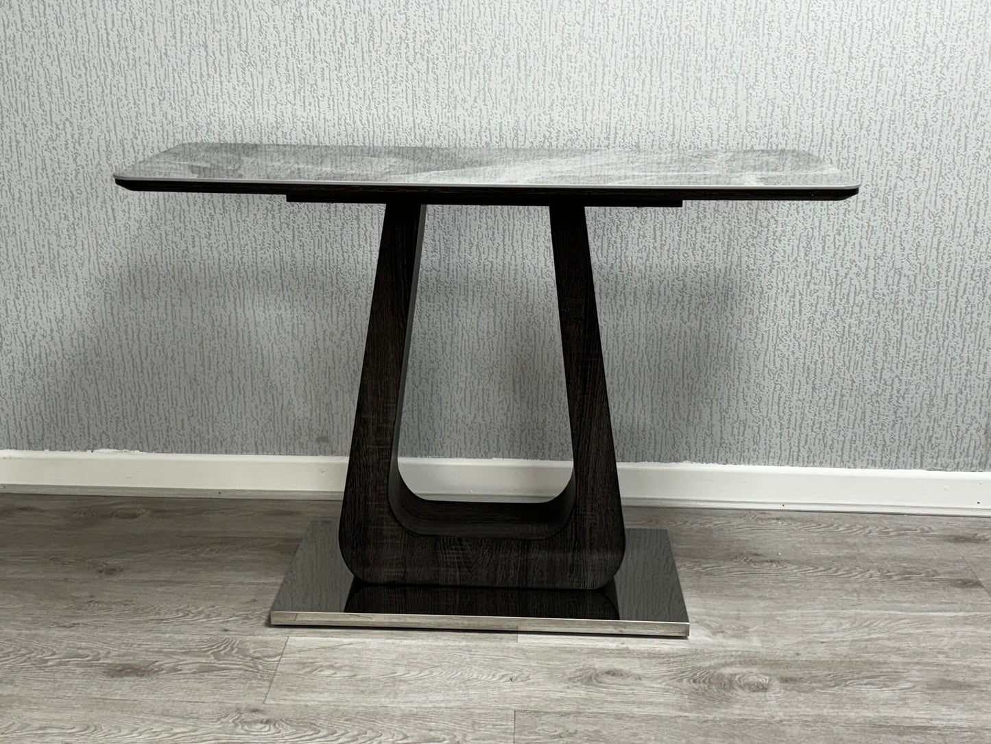 Zermatt Console Table (Grey Ceramic) - ASR Interiors