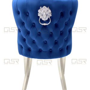 Valentino Mink Velvet Dining Chair - ASR Interiors