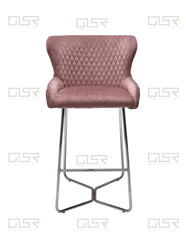 Osaka Pink Bar Stool - ASR Interiors