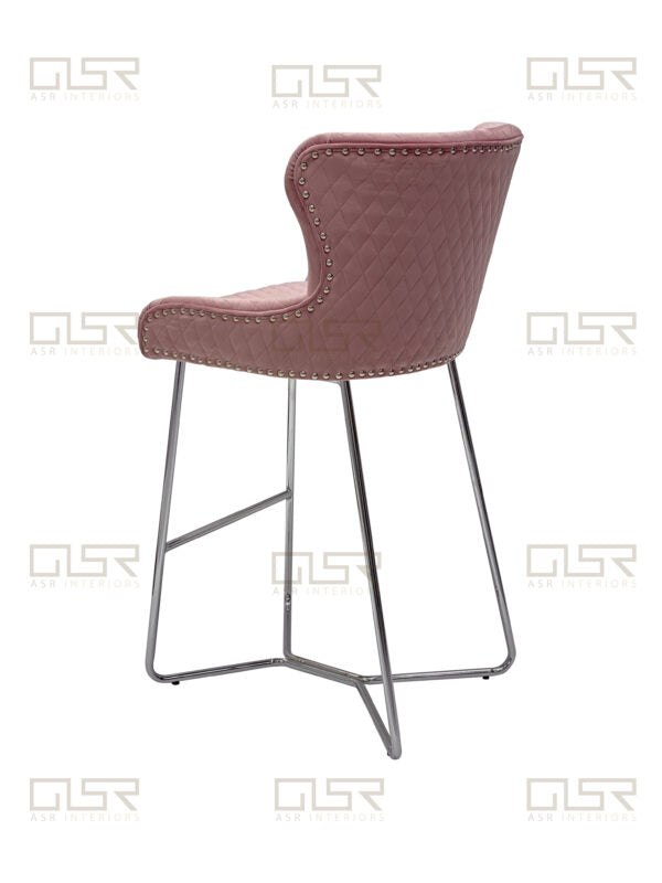 Osaka Pink Bar Stool - ASR Interiors