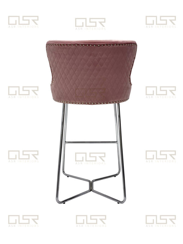 Osaka Pink Bar Stool - ASR Interiors