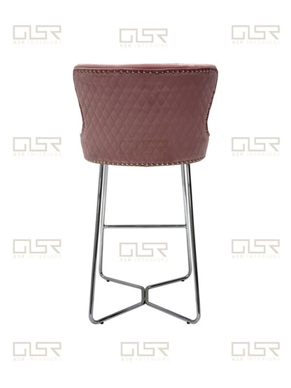 Osaka Pink Bar Stool - ASR Interiors