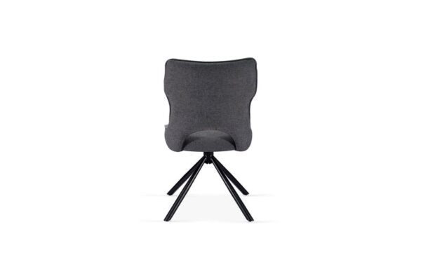 Fairmont 360 Swivel Grey Dining Chair - ASR Interiors