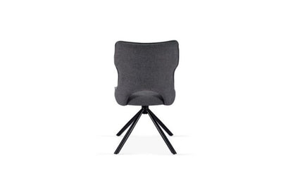 Fairmont 360 Swivel Grey Dining Chair - ASR Interiors
