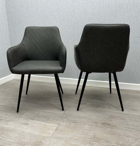 Stanford Grey Dining Chair - ASR Interiors