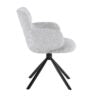 Tuscany Grey 360 Swivel Chair - ASR Interiors