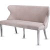 Valentino Mink Velvet Bench - ASR Interiors
