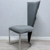 Vienna Grey & Silver Dining Chair - ASR Interiors