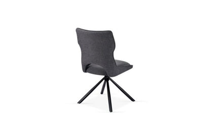 Fairmont 360 Swivel Grey Dining Chair - ASR Interiors