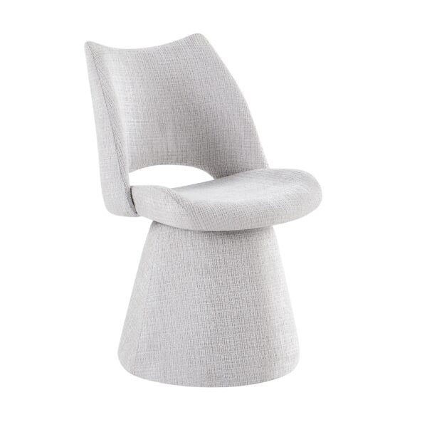 Maryland Grey 360 Swivel Chair - ASR Interiors