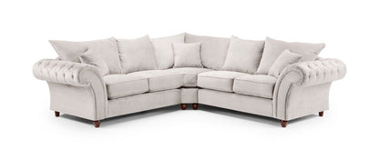 Windsor Fullback Sofa Stone Large Corner