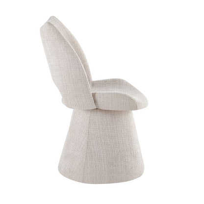 Maryland Beige 360 Swivel Chair - ASR Interiors