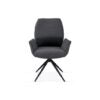 Fairmont 360 Swivel Grey Dining Chair - ASR Interiors