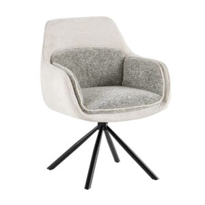 Vienna Grey & Silver Dining Chair - ASR Interiors