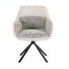 Florence 360 Beige Swivel Chair - ASR Interiors