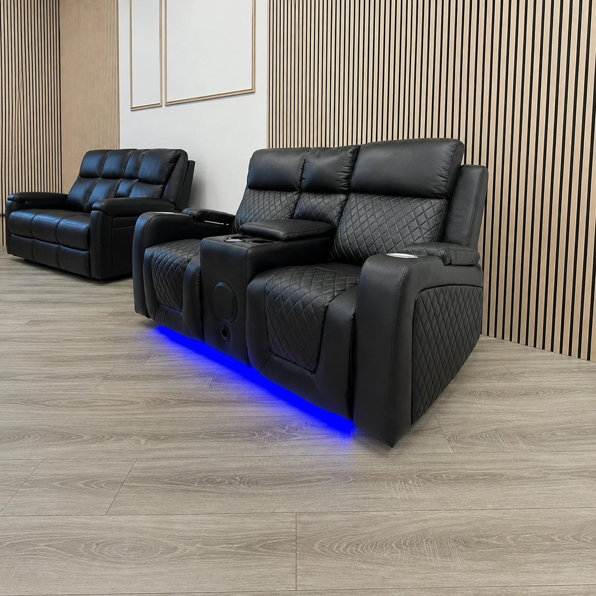 Florida Electric Leather Recliner Sofa Set (3+2 Seater)