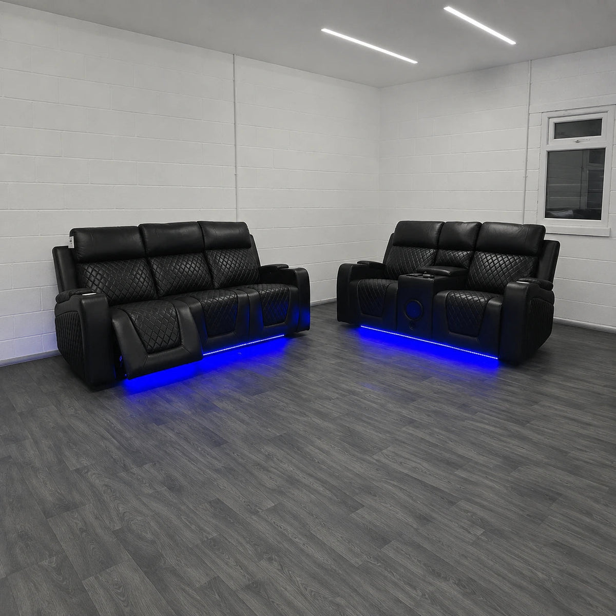 Florida Electric Leather Recliner Sofa Set (3+2 Seater)