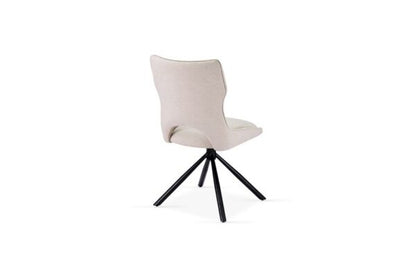 Roseland 360 Swivel Beige Dining Chair - ASR Interiors