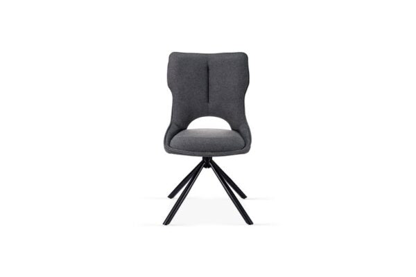 Roseland 360 Swivel Grey Dining Chair - ASR Interiors