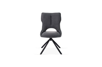 Roseland 360 Swivel Grey Dining Chair - ASR Interiors