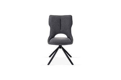 Roseland 360 Swivel Grey Dining Chair - ASR Interiors