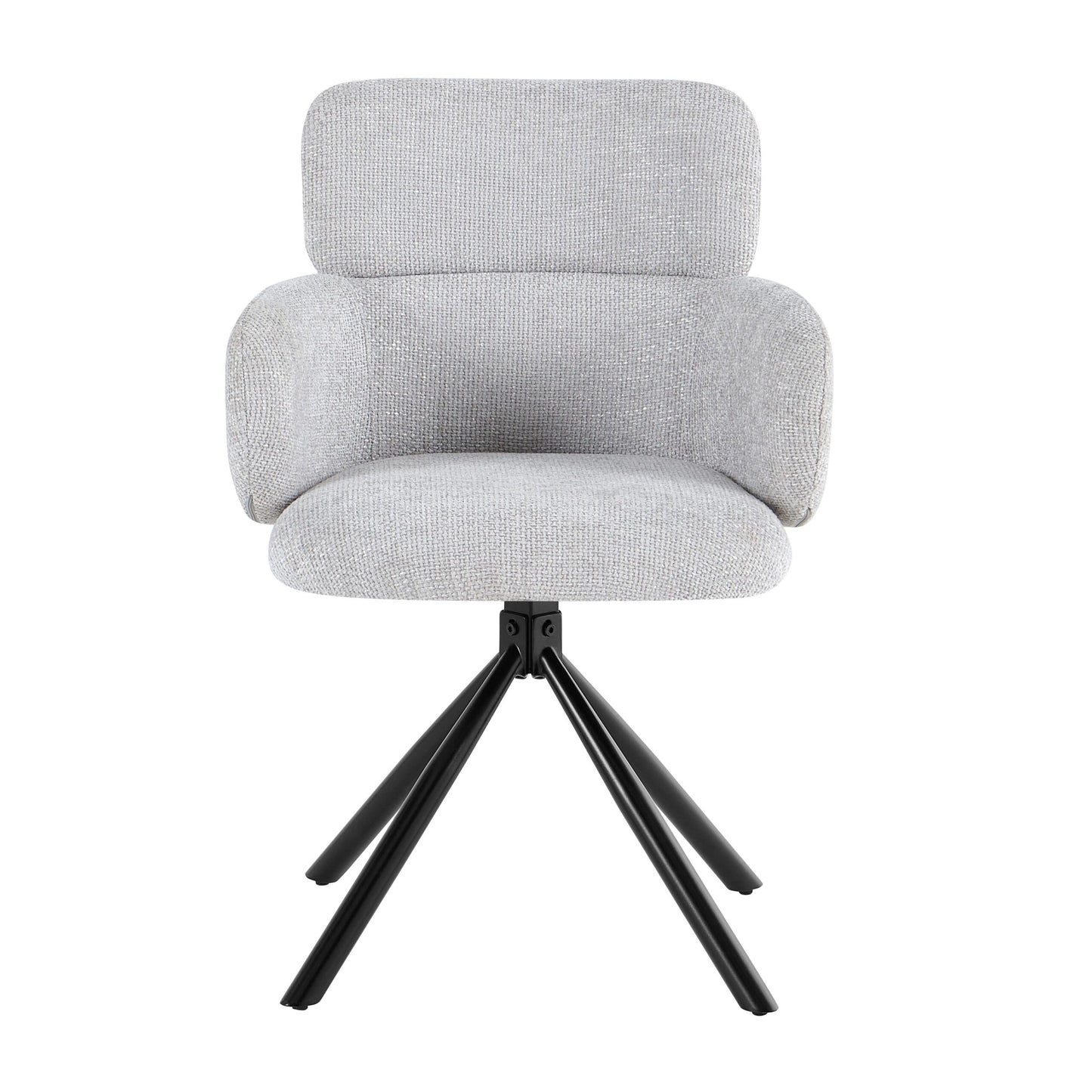 Tuscany Grey 360 Swivel Chair - ASR Interiors