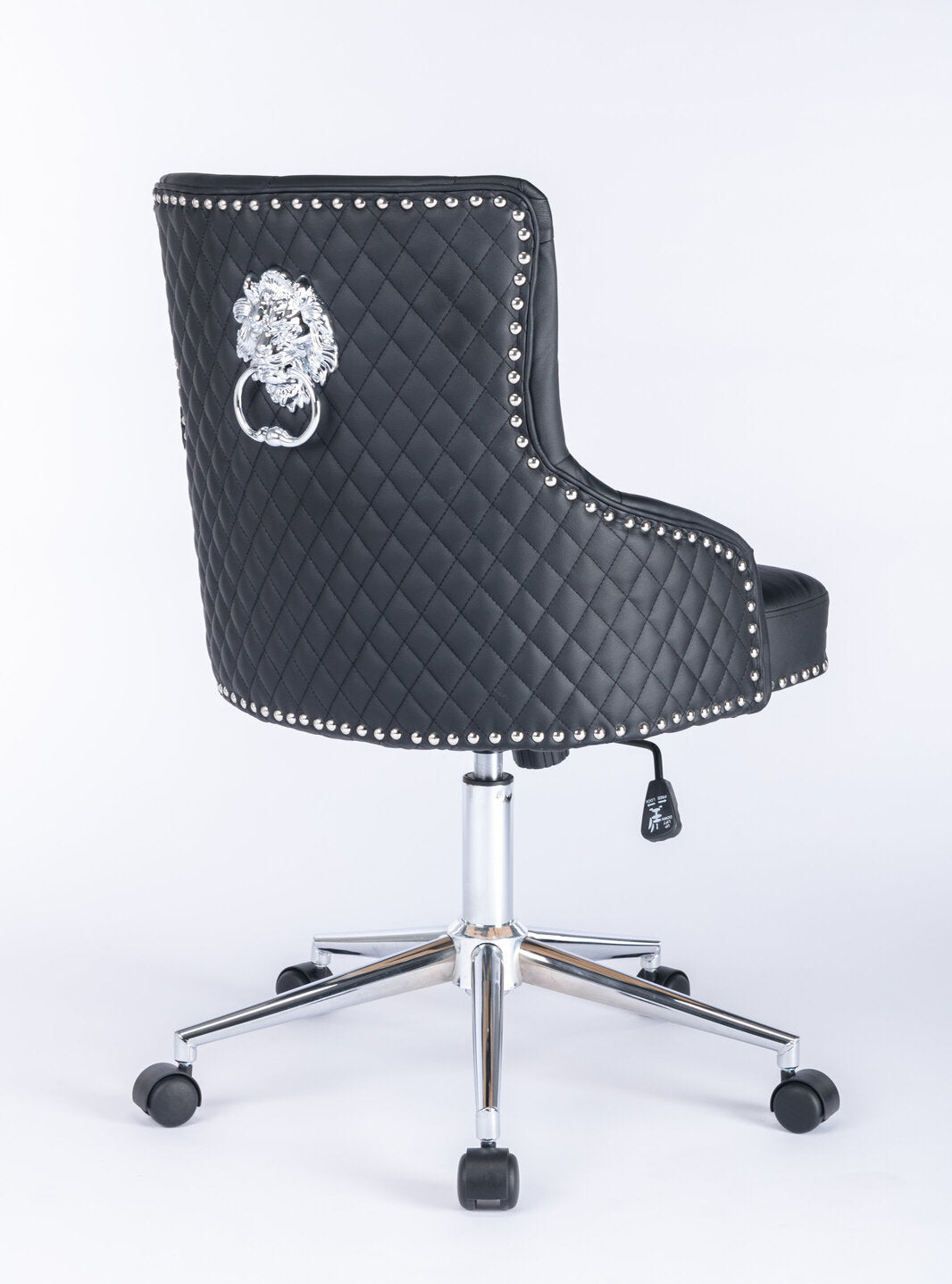 Majestic Black PU Leather Office Chair - ASR Interiors